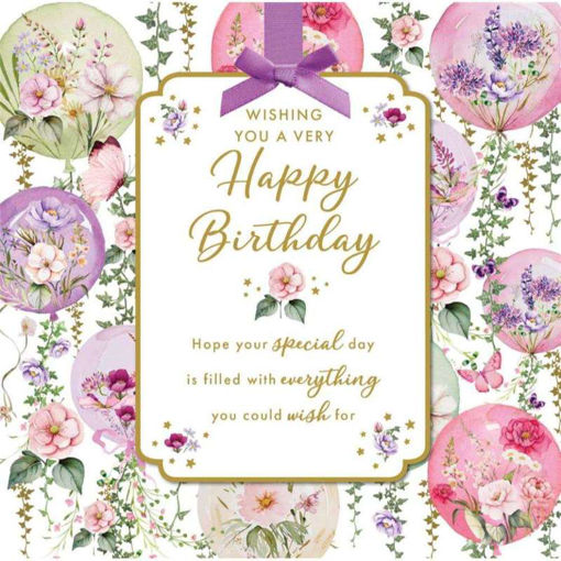 Picture of WISHING YOU A VERY HAPPY BIRTHDAY CARD